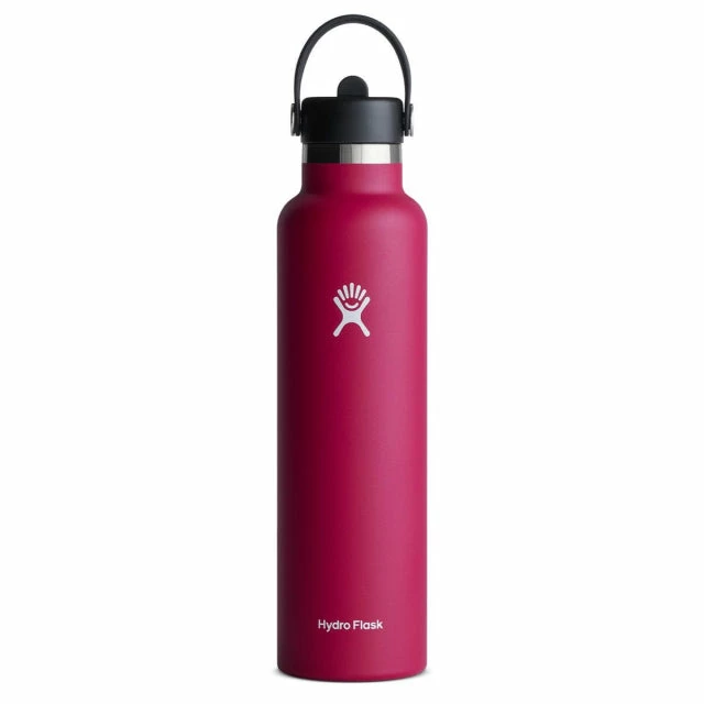 Discount π Hydro Flask 24 Oz Standard Mouth Flex Straw Cap Hydration π 5 Hydro Flask 24 Oz Standard Mouth Flex Straw Cap Hydration