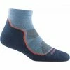 Darn Tough Women's Light Hiker 1/4 Lightweight With Cushion Socks & Insoles