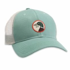 Duck Head Circle Patch Trucker Hat Headwear