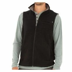 Free Fly Apparel Men's Bamboo Polar Fleece Vest Jackets