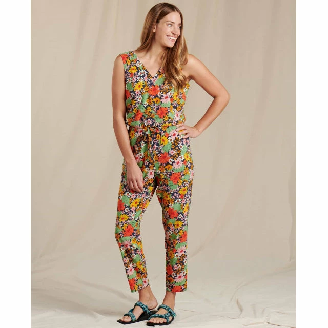New π₯° Toad&Co π© Women's Sunkissed Liv Sleeveless Jumpsuit π 3 Toad&Co Women's Sunkissed Liv Sleeveless Jumpsuit
