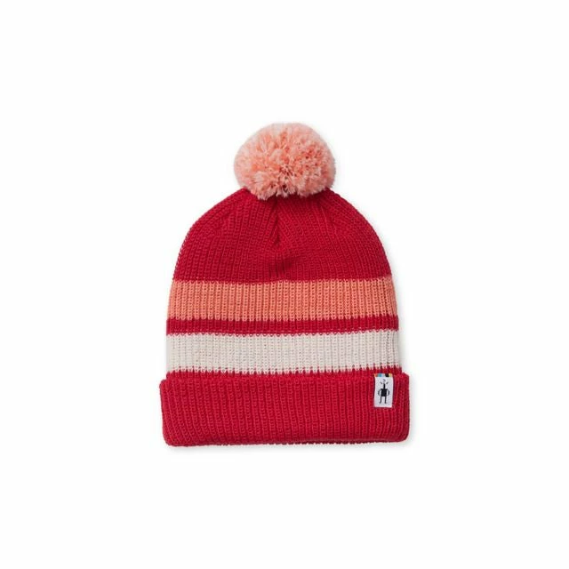 Cheapest π Smartwool Headwear Kids' Stripe Pom Beanie π₯° 4 Smartwool Headwear Kids' Stripe Pom Beanie