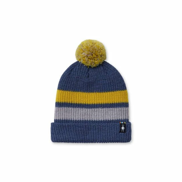Cheapest π Smartwool Headwear Kids' Stripe Pom Beanie π₯° 3 Smartwool Headwear Kids' Stripe Pom Beanie