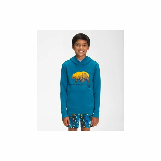 Promo π The North Face Boys' Camp Fleece Pullover Hoodie Jackets π₯° 3 The North Face Boys' Camp Fleece Pullover Hoodie Jackets