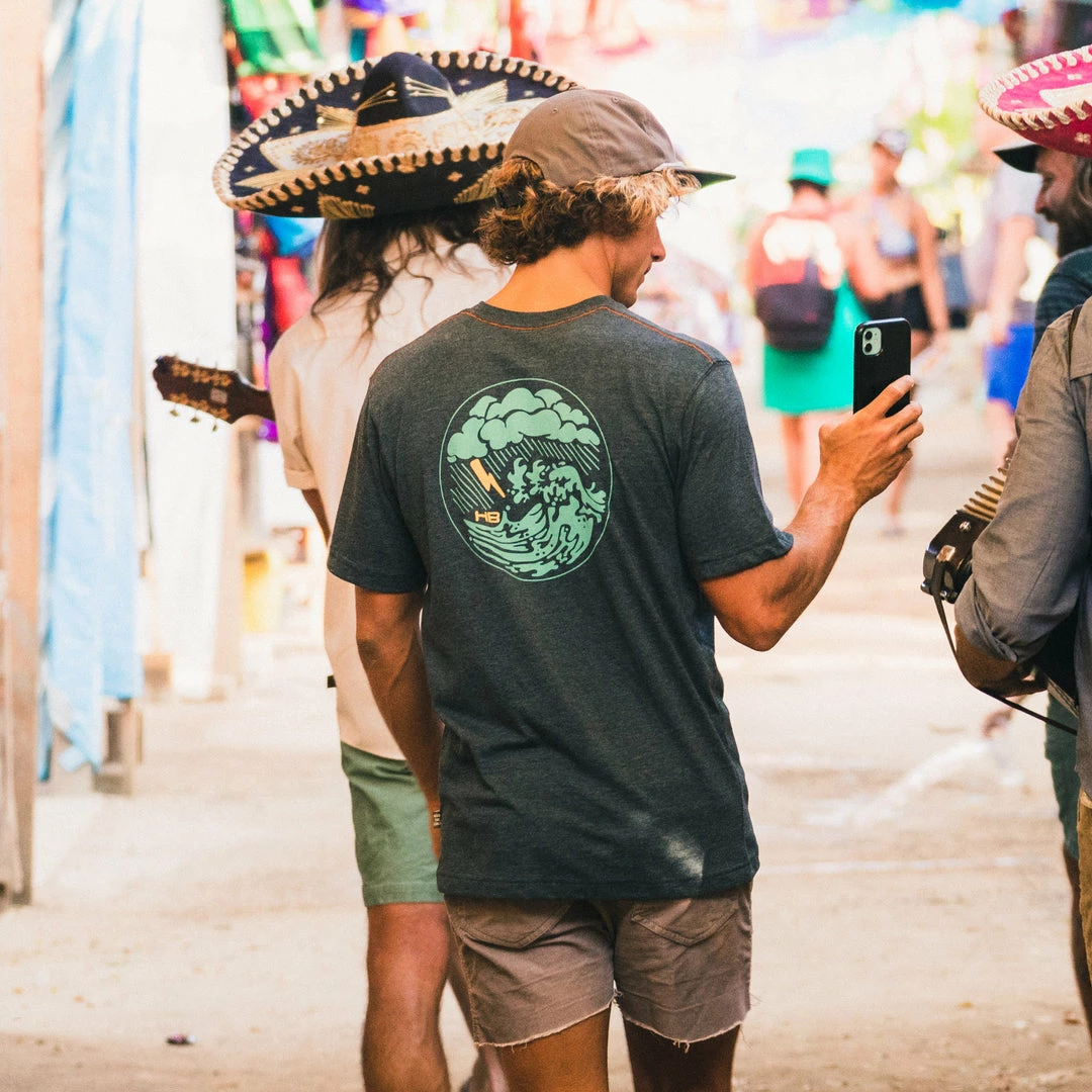 Buy π Howler Brothers Select Pocket T-Shirt - Turbulent Waters π 8 Howler Brothers Select Pocket T-Shirt - Turbulent Waters